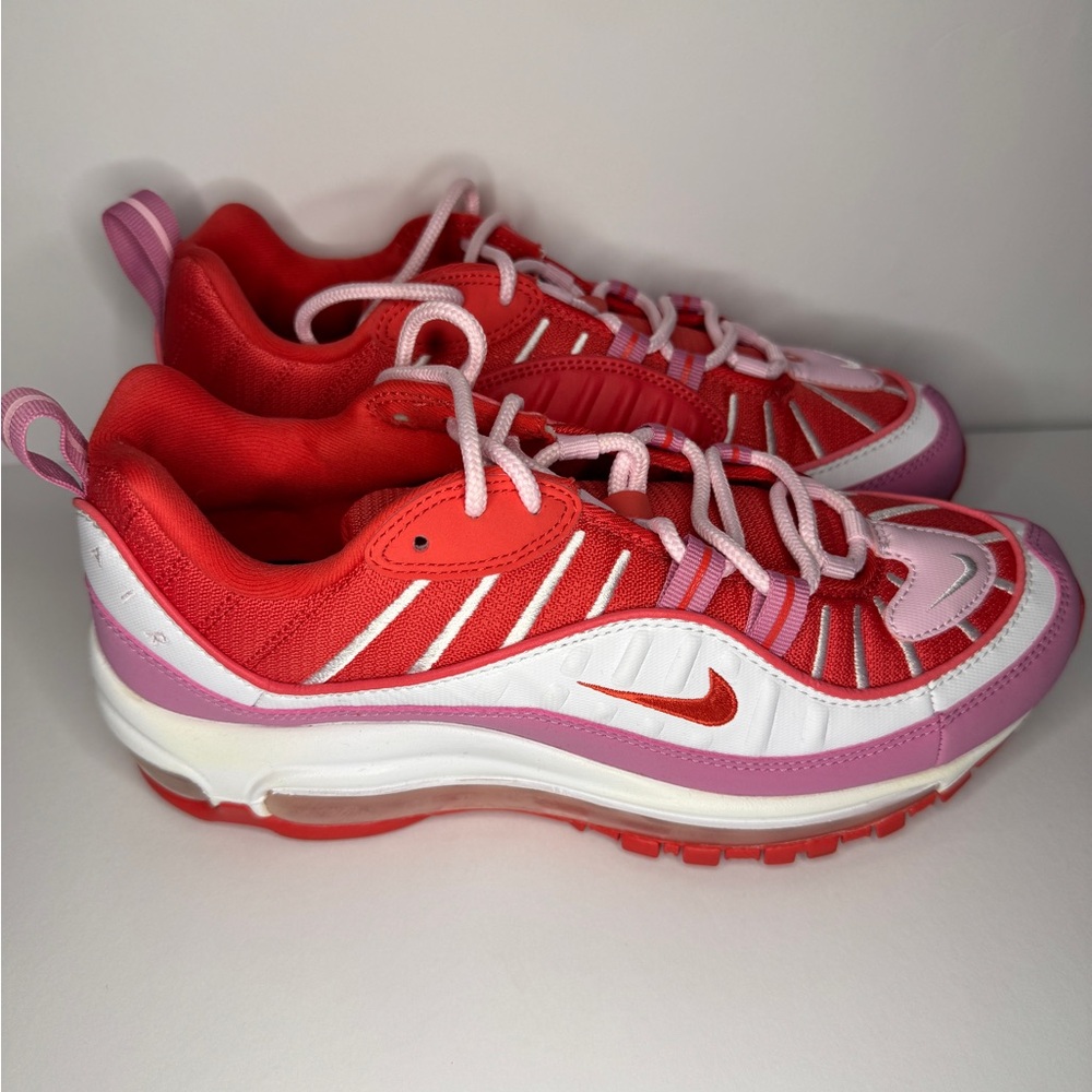 Nike Air Max 98 Red/Pink/White Women’s Size 8